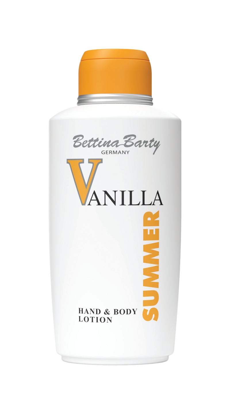 Bettina Barty Summer Vanilla Hand & Body Lotion 500 ml - Image 1